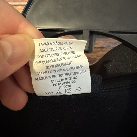 KFC Polo Shirt 2XL Black Kentucky Fried Chicken Short Sleeve Employee Uniform - Picture 8 of 8